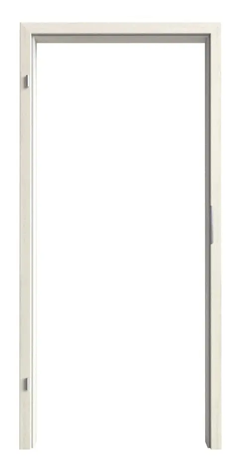 Ościeżnica WESTAG do drzwi dymoszczelnych sosna biała Pi 230 PortaLit CPL z zaokrągloną krawędzią