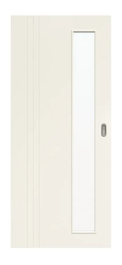 Zdjęcie Linea 01 LA-02 drzwi przesuwne biały lakier Premium