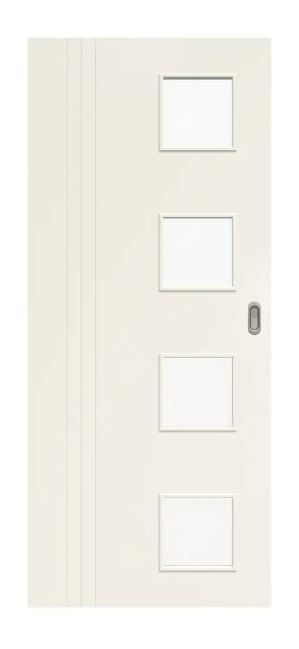 Widok frontowy drzwi przesuwne Linea 02 LA 04