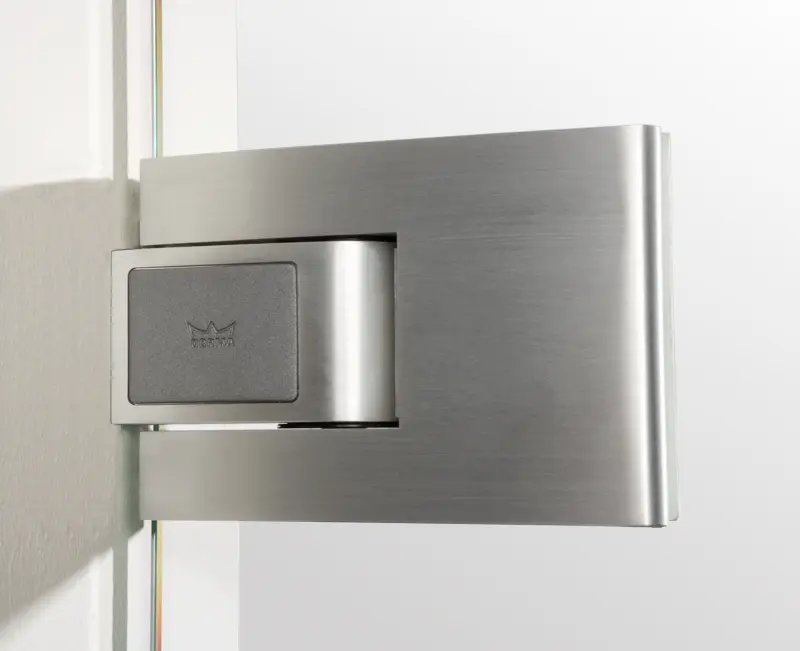 Zawiasy do drzwi wahadłowych DORMA Tensor podobne do stali nierdzewnej matowej do ukrytego montażu ościeżnicy - Erkelenz