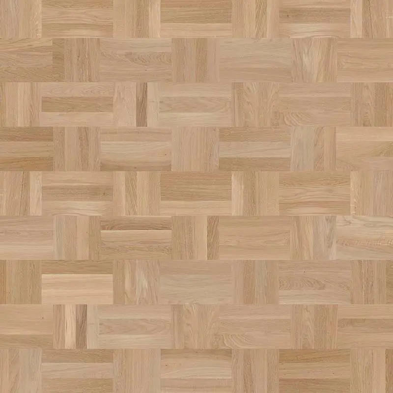 Widok frontowy - dąb europejski Art Deco Flechte parkiet Noble - Tarkett