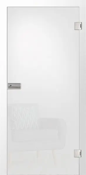 Zdjęcie drzwi przeszklonych z matowym nadrukiem na całej powierzchni - Erkelenz