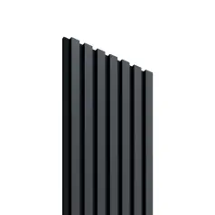 Panel ścienny czarny Acoustic Perform S 2400 x 300 mm