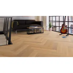 MEISTER Lindura podłoga drewniana dąb klasyczny szczotkowane jodełka HS 500 8925