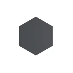 Action panel ścienny czarny folia dekoracyjna sześciokąt 300 x 300 mm