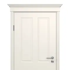 Klasyczna aplikacja na ościeżnicę w klasycznej bieli (RAL 9010) do drzwi wewnętrznych Provence - Westag