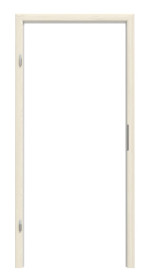 Frontansicht von Blendrahmen Gebürstete Pinie CPL mit runder Kante - Hörmann