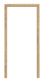 Frontansicht von Blendrahmen Wildeiche CPL mit runder Kante - Hörmann