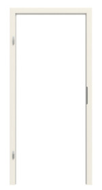 Frontansicht von GARANT Blendrahmen für Schallschutztüren Weißlack 9010 mit runder Kante