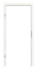 Frontansicht von Blockrahmen Weiß ähnlich RAL 9016 Basic Lack Vario mit eckiger Kante - Huga