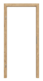 Frontansicht von Blockrahmen Wildeiche CPL Vario mit eckiger Kante - Hörmann