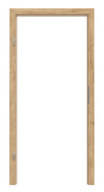 Frontansicht von HÖRMANN Blockrahmen Wildeiche Dekor ProLine mit runder Kante