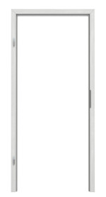 Frontansicht von TEUTO Blockrahmen Authentic Grigio CPL mit runder Kante