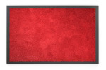 Top-Ansicht von Fußmatte ColourLine 040 hellrot - Entrada