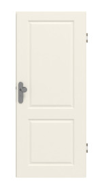 Frontansicht von GARANT Wohnungseingangstür Como C2 Weißlack 
