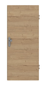 Frontansicht von GARANT Wohnungseingangstür Quer Authentic Risseiche CePaL