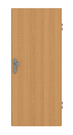 Frontansicht von GARANT Wohnungseingangstür Eiche Premium CePaL