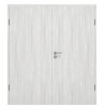 Frontansicht von GARANT Doppelflügeltür inkl. Zarge Authentic Grigio CPL