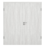 Frontansicht von GARANT Doppelflügeltür inkl. Zarge Authentic Grigio GCK08