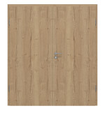 Frontansicht von GARANT Doppelflügeltür inkl. Zarge Authentic Risseiche CPL