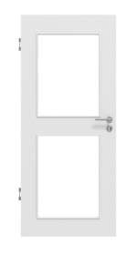 Frontansicht von Bütte Weiß LA 12 Basic Durat Innentür - Huga