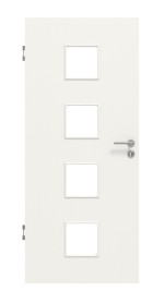 Frontansicht von Weiß ähnlich RAL 9016 LA 14 Basic Lack Innentür - Huga