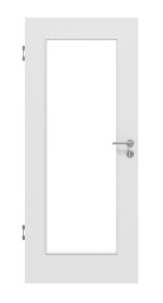 Frontansicht von Bütte Weiß LA 8 Basic Durat Innentür - Huga