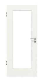 Frontansicht von Weiß ähnlich RAL 9016 LA 8 Basic Lack Innentür - Huga