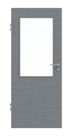 Frontansicht von Cotton like Hygge Grau LA 7 Basic Innentür - Huga