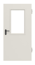 Frontansicht von Innentür-Set Stahl Mehrzwecktür D65-1 OD mit LA-B2 inkl. Blockzarge - Hörmann