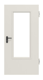 Frontansicht von Innentür-Set Stahl Mehrzwecktür D65-1 OD mit LA-B3 inkl. Umfassungszarge - Hörmann