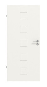 Frontansicht von Signum 19 Basic Lack Verkehrsweiß RAL 9016 Innentür - Huga