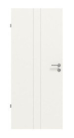 Frontansicht von Signum 23 Basic Lack Verkehrsweiß RAL 9016 Innentür - Huga