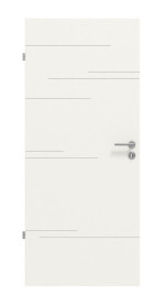 Frontansicht von Signum 50 Basic Lack Verkehrsweiß RAL 9016 Innentür - Huga