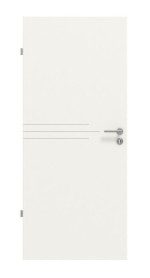 Frontansicht von Signum 56 Basic Lack Verkehrsweiß RAL 9016 Innentür - Huga