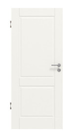 Frontansicht von LEBO Innentür Country 20 Weißlack