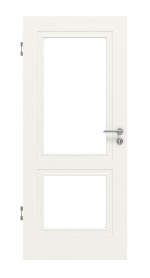 Frontansicht von Lacuna 2 LA Classic Weißlack Innentür - Huga