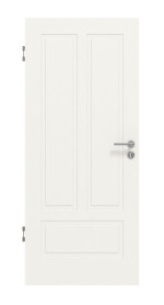 Frontansicht von Lacuna 5 Classic Weißlack Innentür - Huga