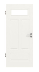 Frontansicht von Lacuna 6 LA 1 Classic Weißlack Innentür - Huga