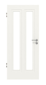 Frontansicht von Lacuna 8 LA Classic Weißlack Innentür - Huga