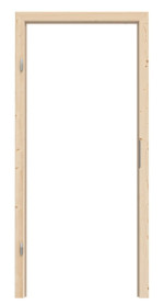 Frontansicht von Blendrahmen Fichte Massivholz - Radex