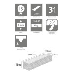 Ansicht von EGGER Laminat Alexandria Pinie Classic NatureSense Bild 6