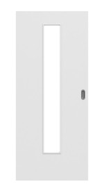 Frontbild von Bütte Weiß LA 24 Basic Durat Schiebetür - Huga