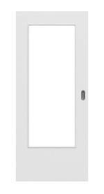 Frontbild von Bütte Weiß DIN-LA Basic Durat Schiebetür - Huga