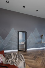 Main-Milieuansicht von der Stahl-Lofttür mit Sprossen 0-2 - Hörmann