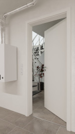 Detail-Milieuansicht von GARANT Wärmeschutztür Weißlack 9016