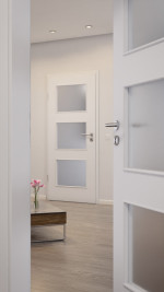 Milieubild-Nahaufnahme von Bütte Weiß LA 11 Basic Durat Innentür - Huga