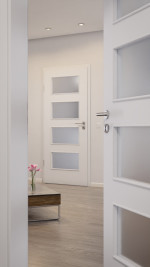 Milieubild-Nahaufnahme von Bütte Weiß LA 9 Basic Durat Innentür - Huga