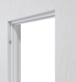 Detailansicht von Blockrahmen Weiß Dekorfolie