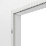 Detail-Ansicht von TEUTO Blendrahmen für Doppelflügeltüren Authentic Grigio CPL mit runder Kante